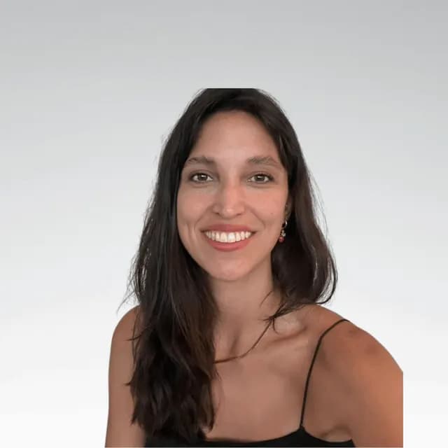 Foto de Daniela Chavez, docente de la masterclass