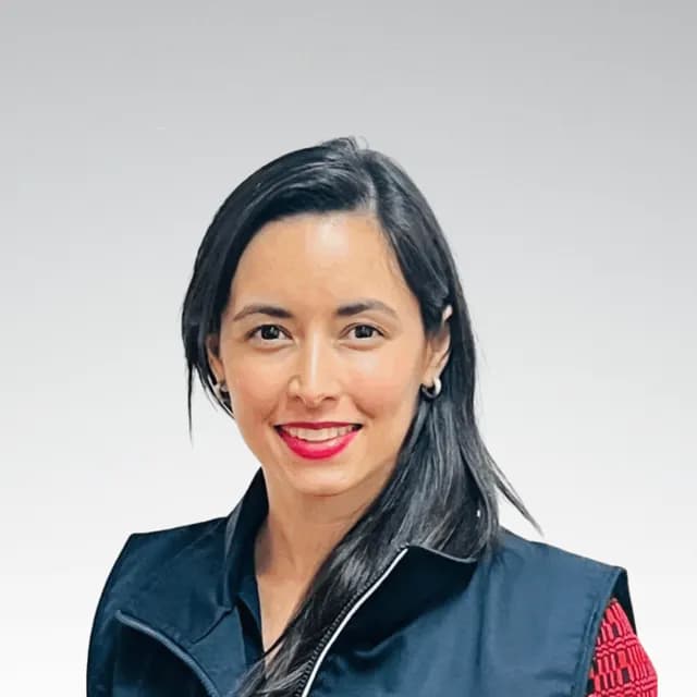 Foto de Constanza Muñoz, docente de la masterclass