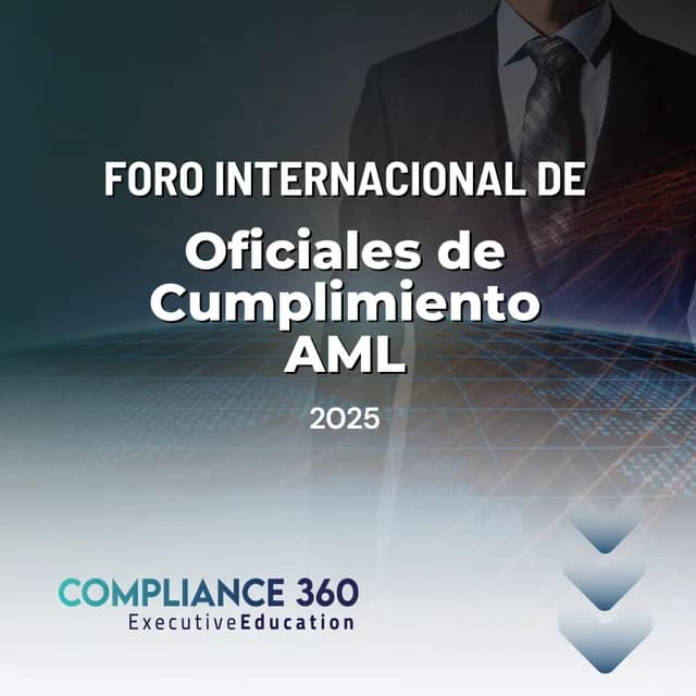 Portada de el foro Foro Internacional de Oficial de Cumplimiento