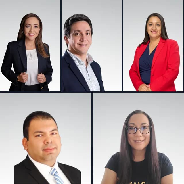 Fotos de los ponentes de el foro Foro Internacional de Prevención de Lavado de Activos 2025 – 2